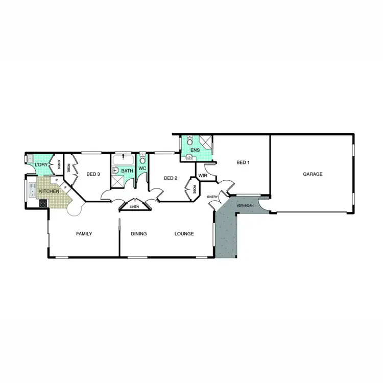 Floorplan of Homely house listing, 42 Jabanungga Avenue, Ngunnawal ACT 2913