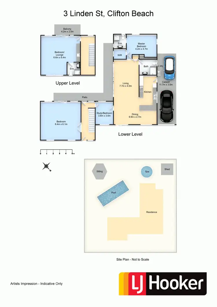 Floorplan of Homely house listing, 3 Linden Street, Clifton Beach QLD 4879
