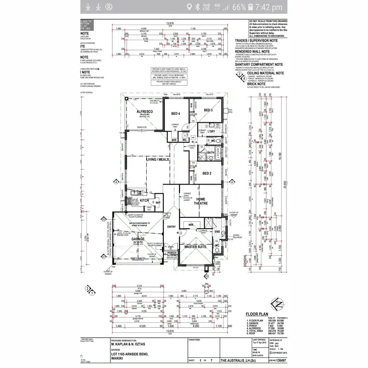 Floorplan of Homely house listing, 5 Arnside Bend, Waikiki WA 6169