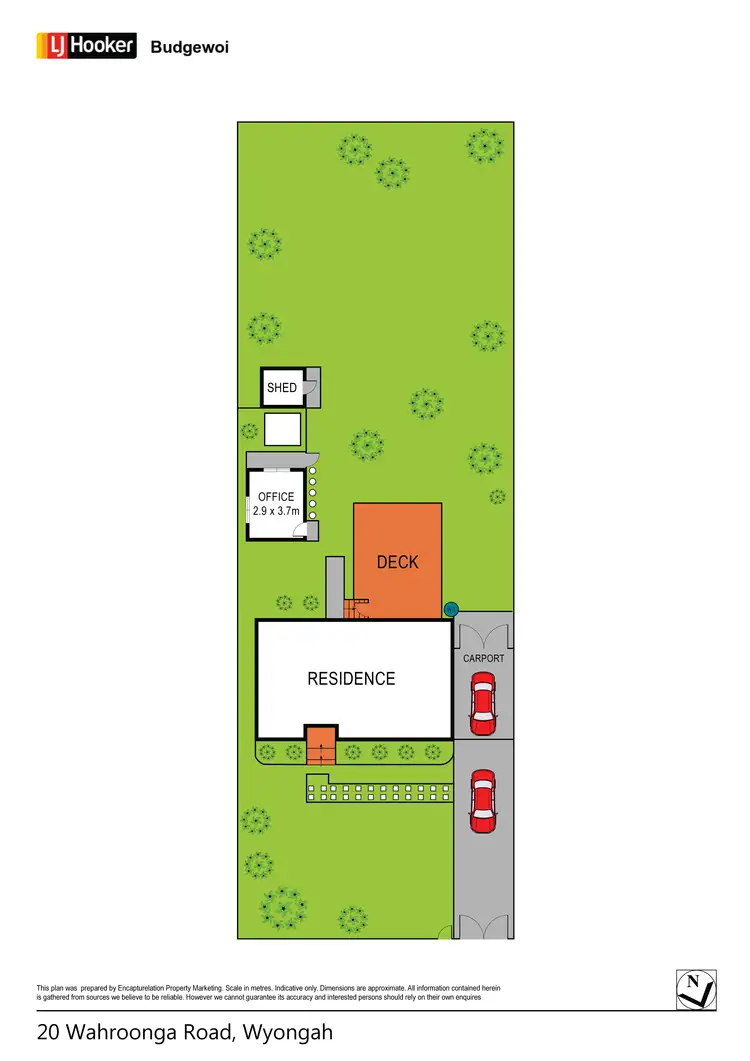Floorplan of Homely house listing, 20 Wahroonga Road, Wyongah NSW 2259