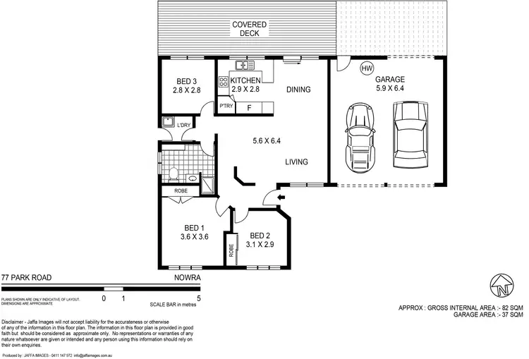 Floorplan of Homely house listing, 77 Park Road, Nowra NSW 2541