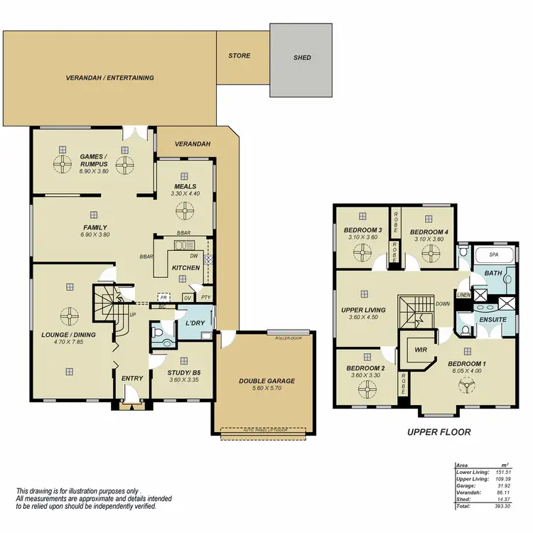 Floorplan of Homely house listing, 2 Wallsall Lane, Golden Grove SA 5125