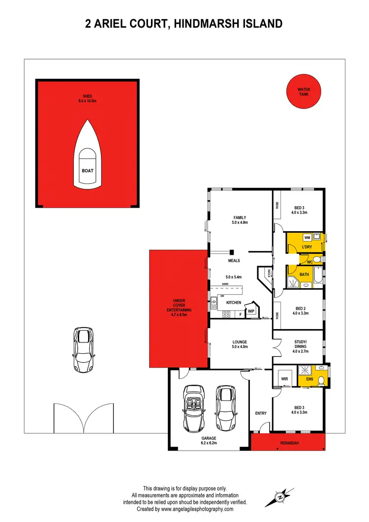 Floorplan of Homely house listing, 2 Ariel Court, Hindmarsh Island SA 5214