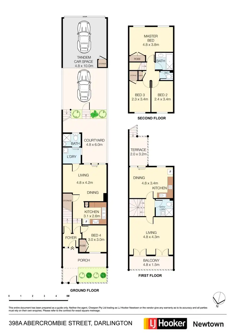 Floorplan of Homely house listing, 398A Abercrombie Street, Darlington NSW 2008