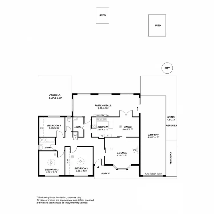 Floorplan of Homely house listing, 27 Addison Avenue, Athelstone SA 5076