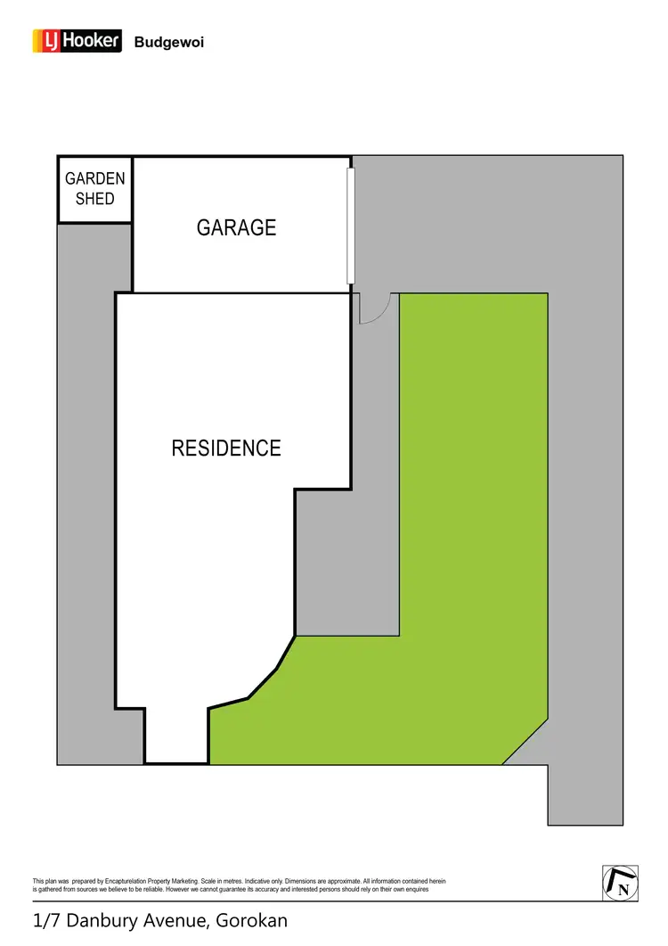 Floorplan of Homely house listing, 1/7 Danbury Avenue, Gorokan NSW 2263