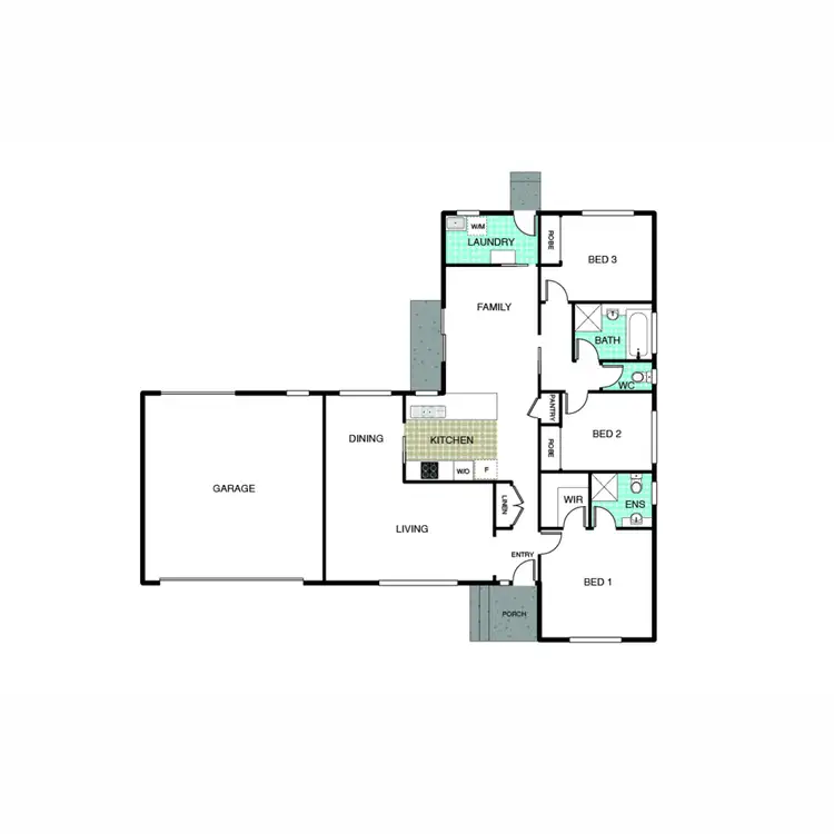 Floorplan of Homely house listing, 43 Marungul Avenue, Ngunnawal ACT 2913