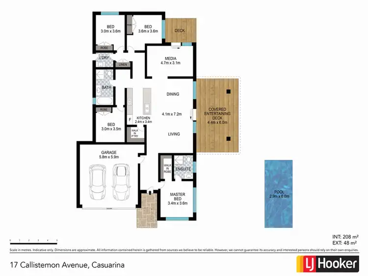 Floorplan of Homely house listing, 17 Callistemon Avenue, Casuarina NSW 2487