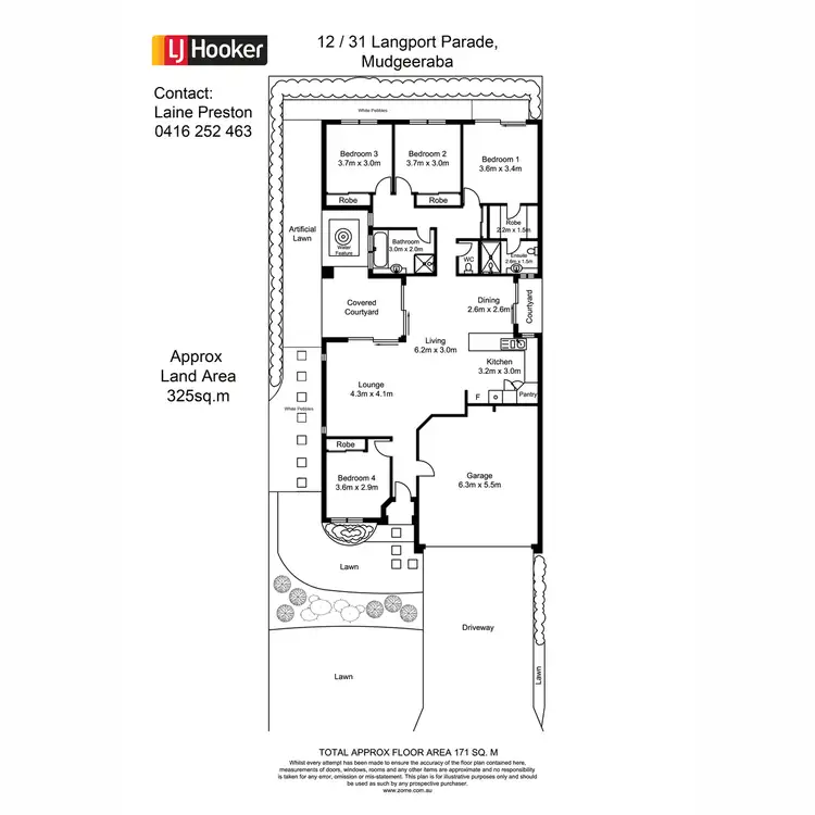 Floorplan of Homely house listing, 12/31 Langport Parade, Mudgeeraba QLD 4213