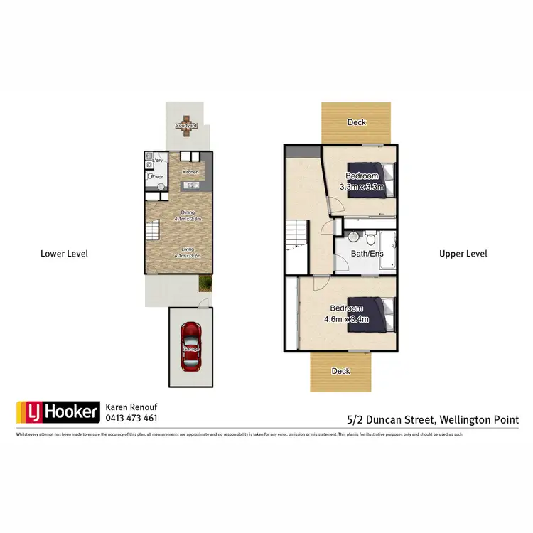 Floorplan of Homely townhouse listing, 5/2 Duncan Street, Wellington Point QLD 4160