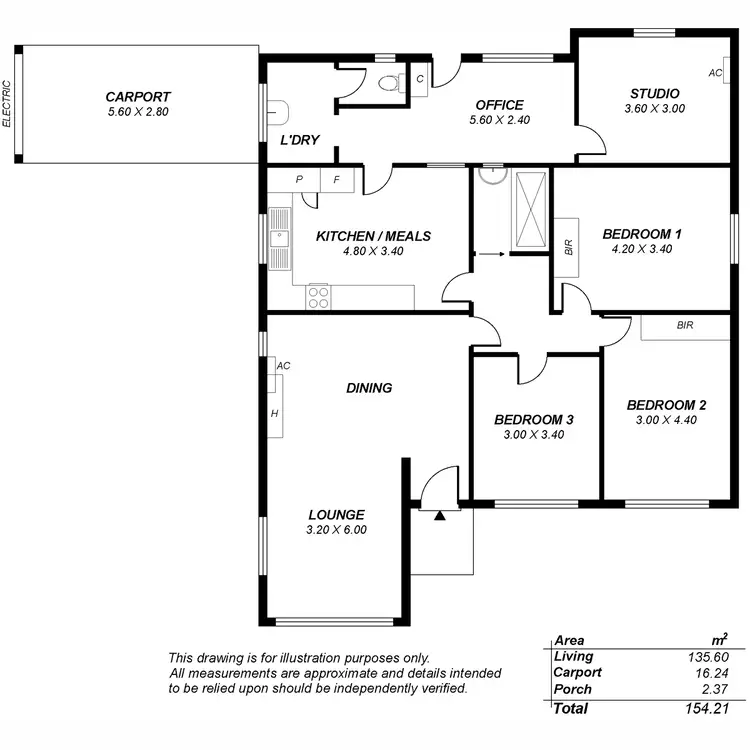 Floorplan of Homely house listing, 3 Mines Road, Campbelltown SA 5074