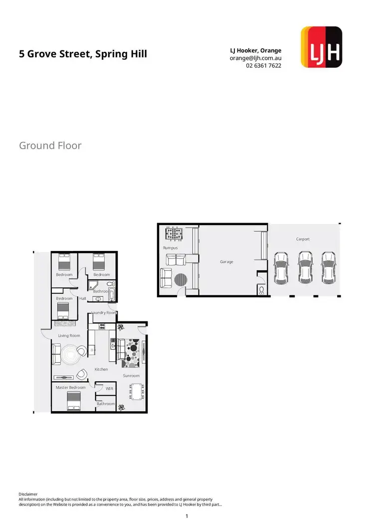 Floorplan of Homely house listing, 5 Grove Street, Spring Hill NSW 2800