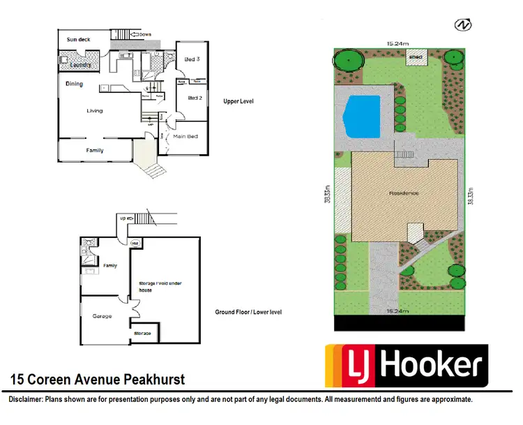 Floorplan of Homely house listing, 15 Coreen Avenue, Peakhurst NSW 2210