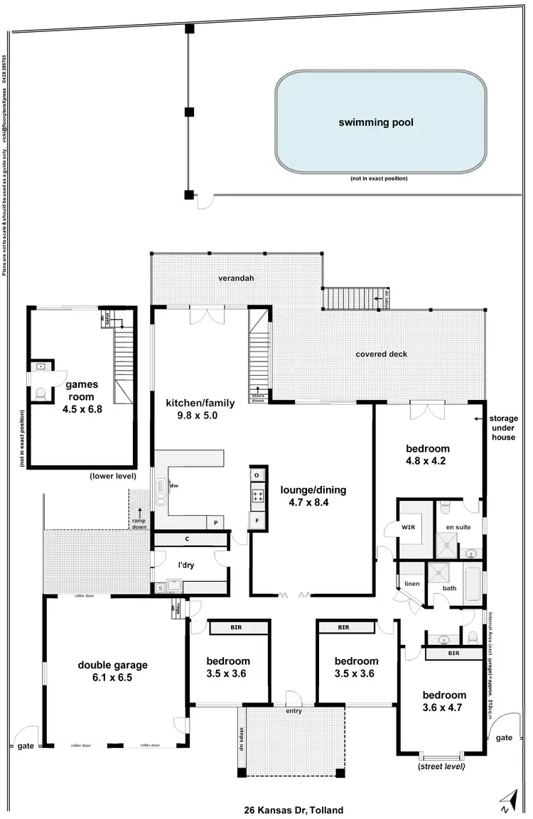 Floorplan of Homely house listing, 26 Kansas Drive, Tolland NSW 2650