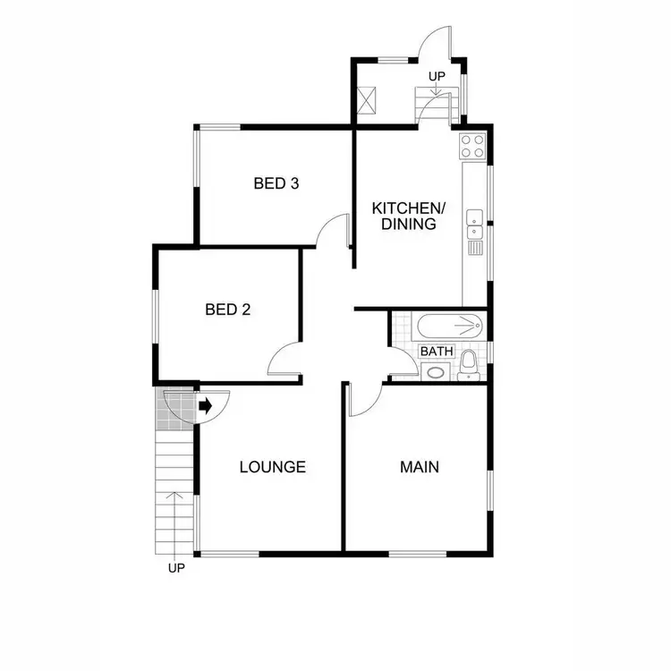 Floorplan of Homely house listing, 9 Fogarty Street, Stafford QLD 4053