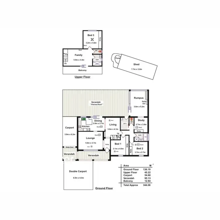 Floorplan of Homely house listing, 24 Columbia Crescent, Modbury North SA 5092