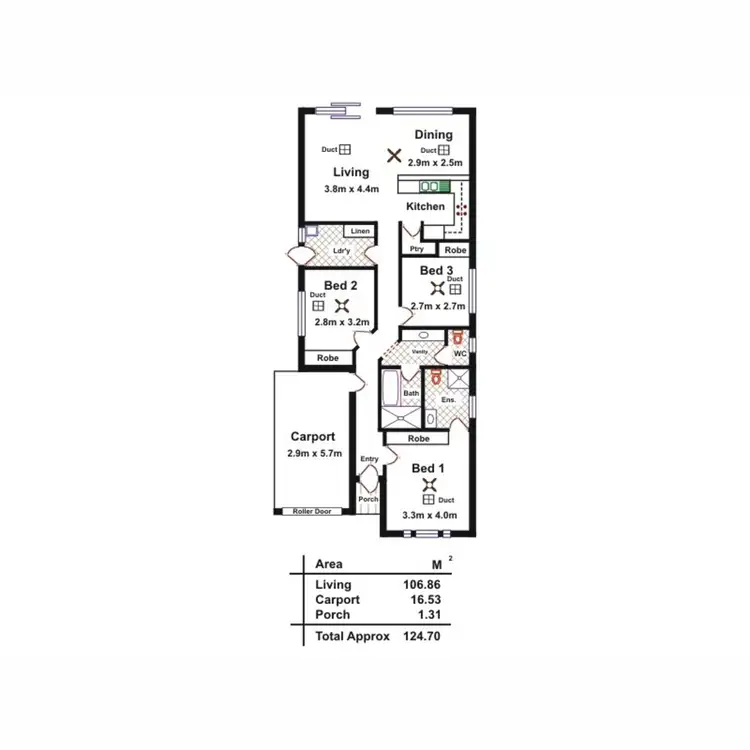 Floorplan of Homely house listing, 36B Milne Road, Para Hills SA 5096