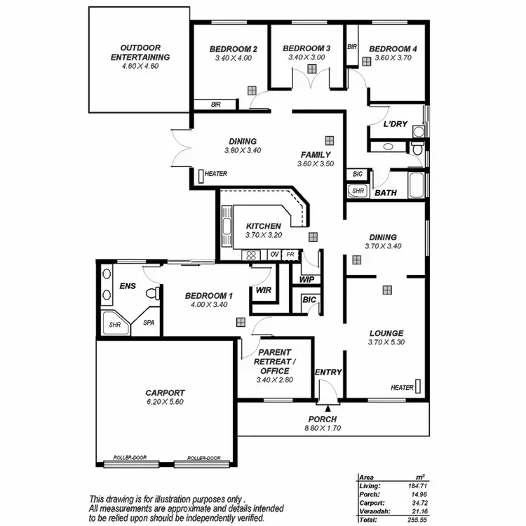 Floorplan of Homely house listing, 23 Almond Grove, Magill SA 5072