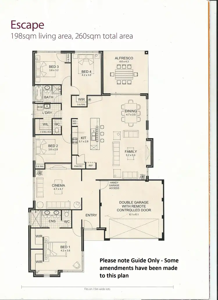 Floorplan of Homely house listing, 11 Hoskins Way, Australind WA 6233