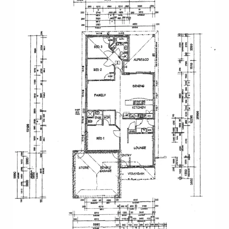 Floorplan of Homely house listing, 11 Joel Way, Wanneroo WA 6065