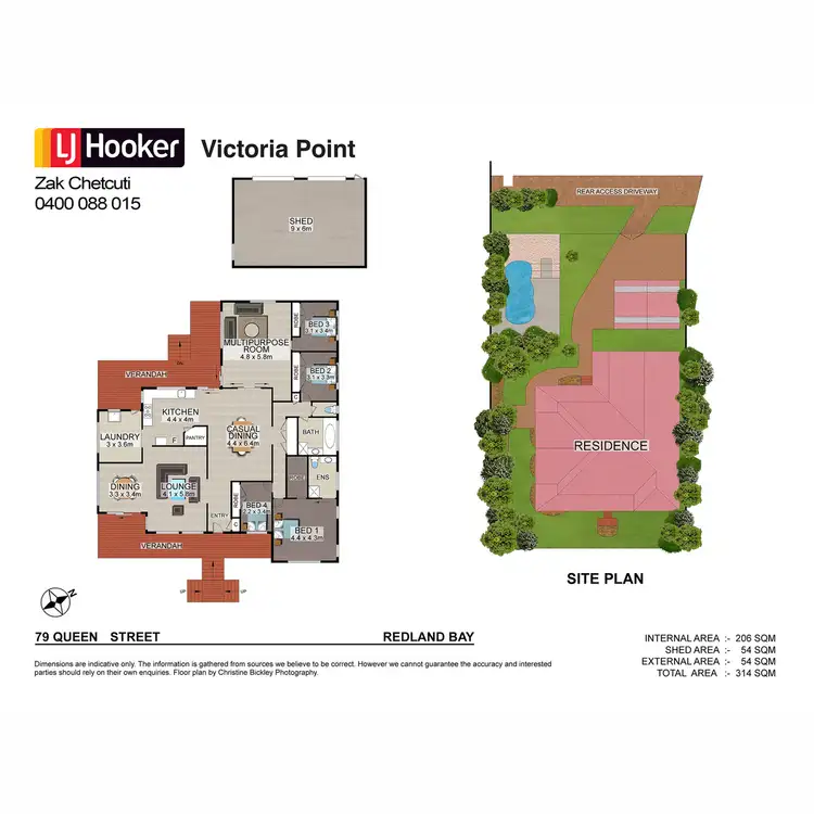 Floorplan of Homely house listing, 79 Queen Street, Redland Bay QLD 4165