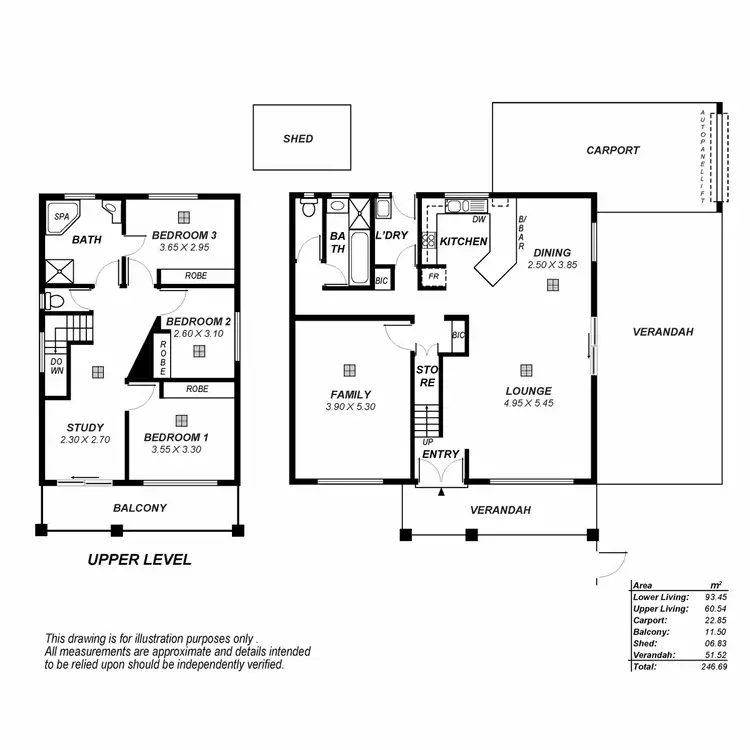 Floorplan of Homely house listing, 12B Maidos Grove, Valley View SA 5093