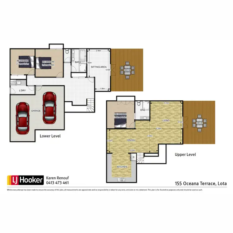 Floorplan of Homely house listing, 155 Oceana Terrace, Lota QLD 4179