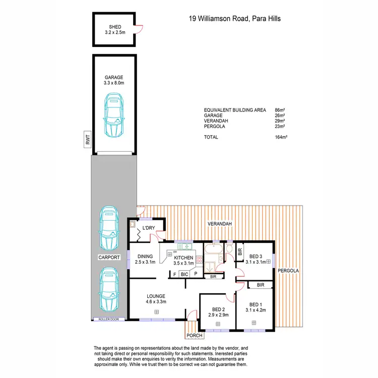 Floorplan of Homely house listing, 19 Williamson Road, Para Hills SA 5096