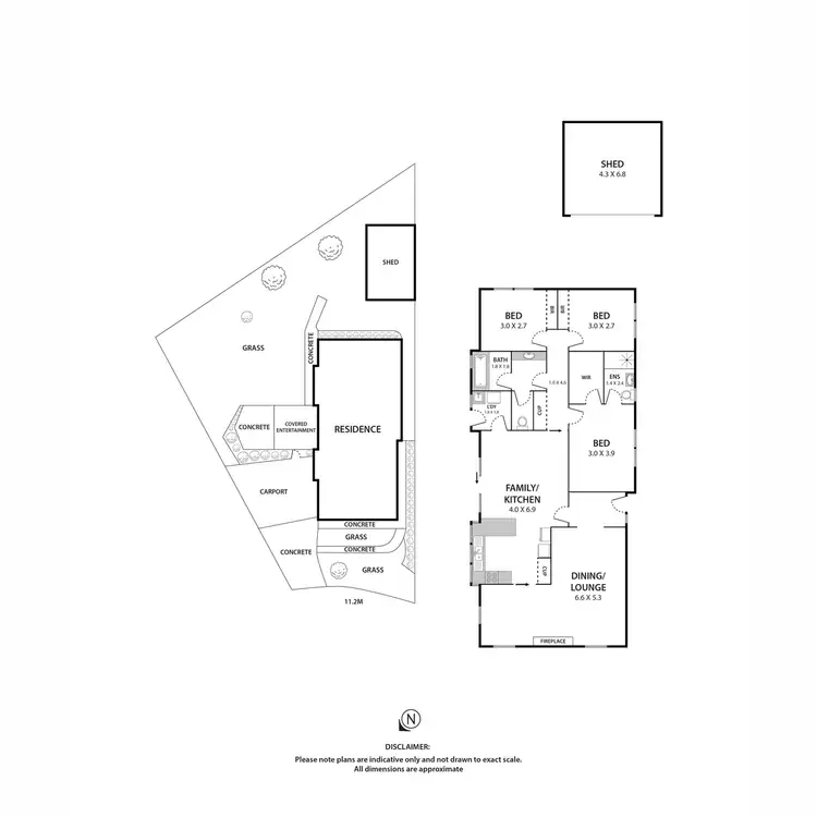 Floorplan of Homely house listing, 8 Torbreck Close, Hoppers Crossing VIC 3029
