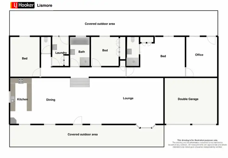 Floorplan of Homely house listing, 15 Denbos Crescent, East Lismore NSW 2480