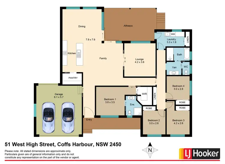 Floorplan of Homely house listing, 51 West High Street, Coffs Harbour NSW 2450