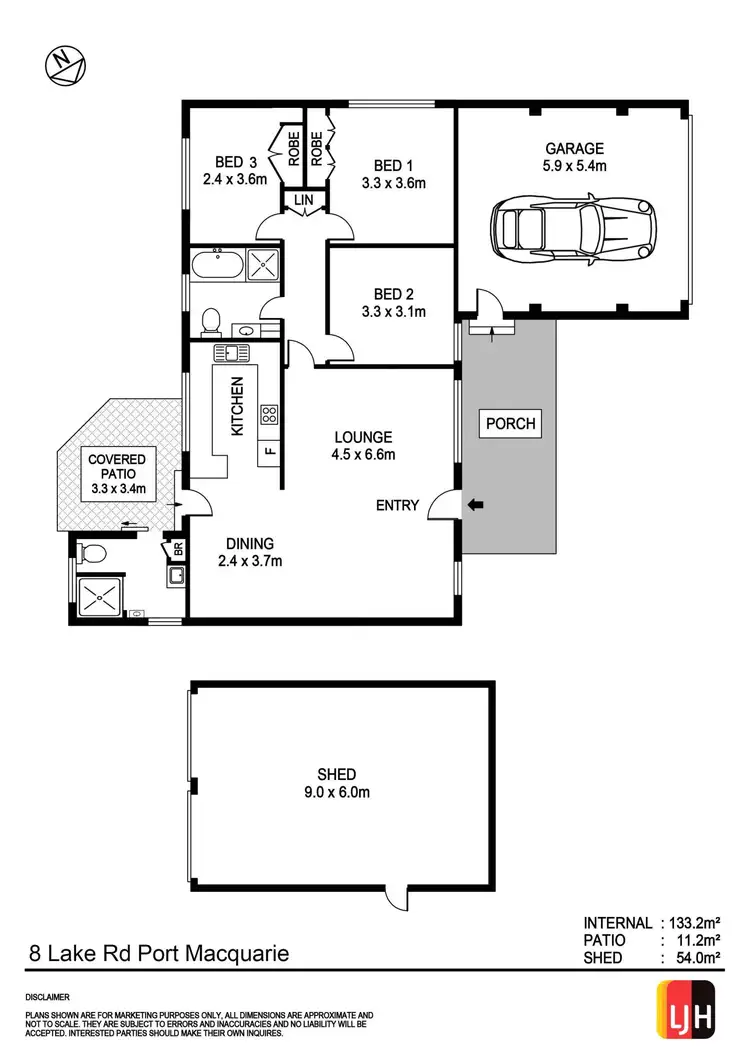 Floorplan of Homely house listing, 8 Lake Road, Port Macquarie NSW 2444