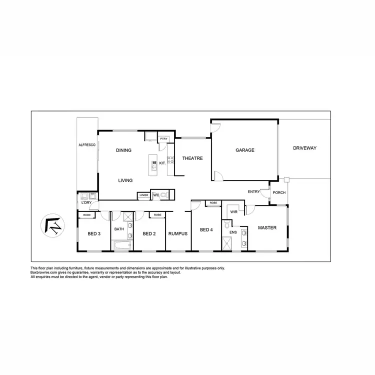 Floorplan of Homely house listing, 15 Statesman Way, Point Cook VIC 3030
