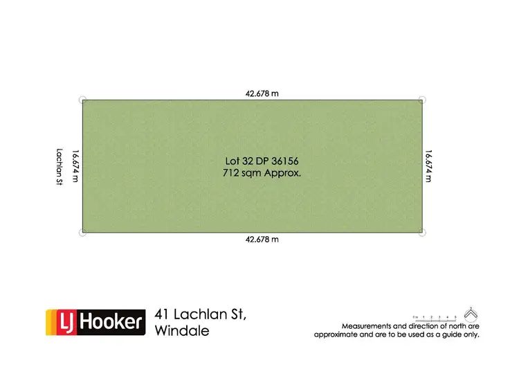 Floorplan of Homely land listing, 41 Lachlan Street, Windale NSW 2306