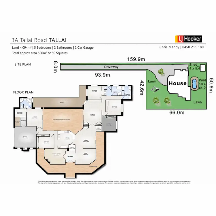 Floorplan of Homely house listing, 3A Tallai Road, Tallai QLD 4213