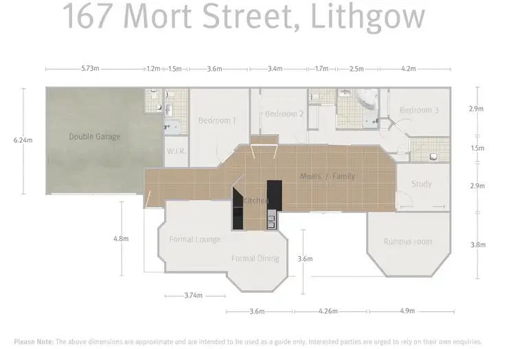 Floorplan of Homely house listing, 167 Mort Street, Lithgow NSW 2790