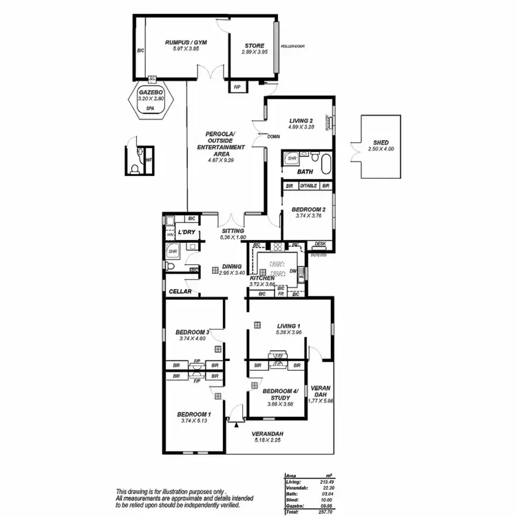Floorplan of Homely house listing, 2 Lansdowne Terrace, Walkerville SA 5081