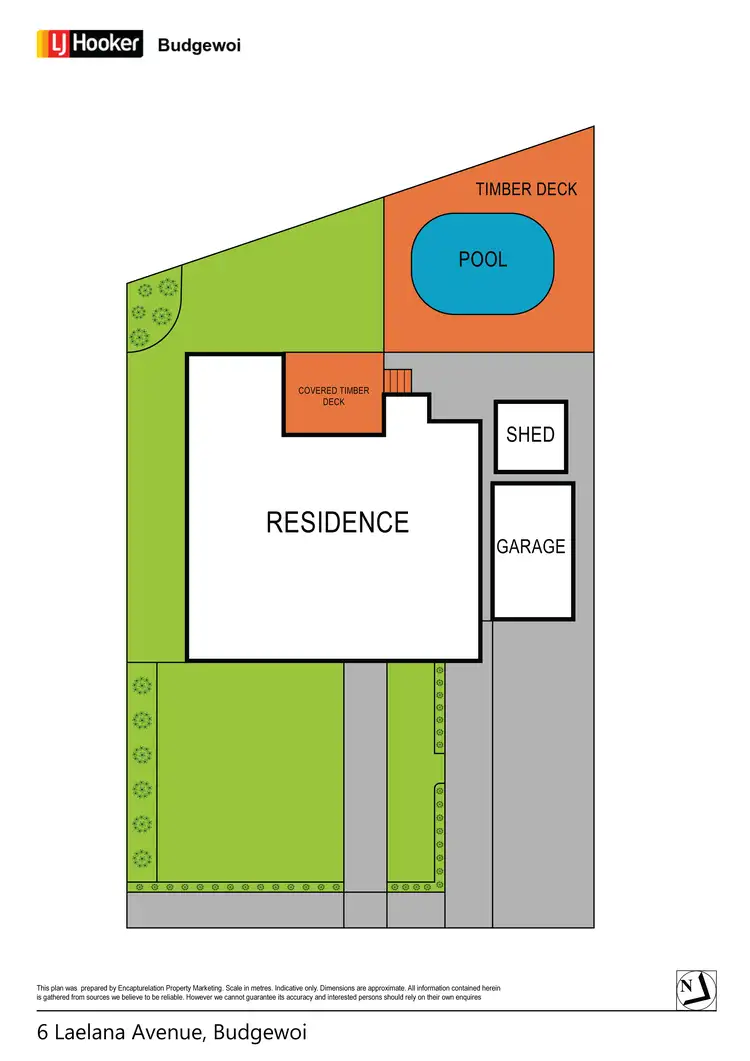Floorplan of Homely house listing, 6 Laelana Avenue, Budgewoi NSW 2262