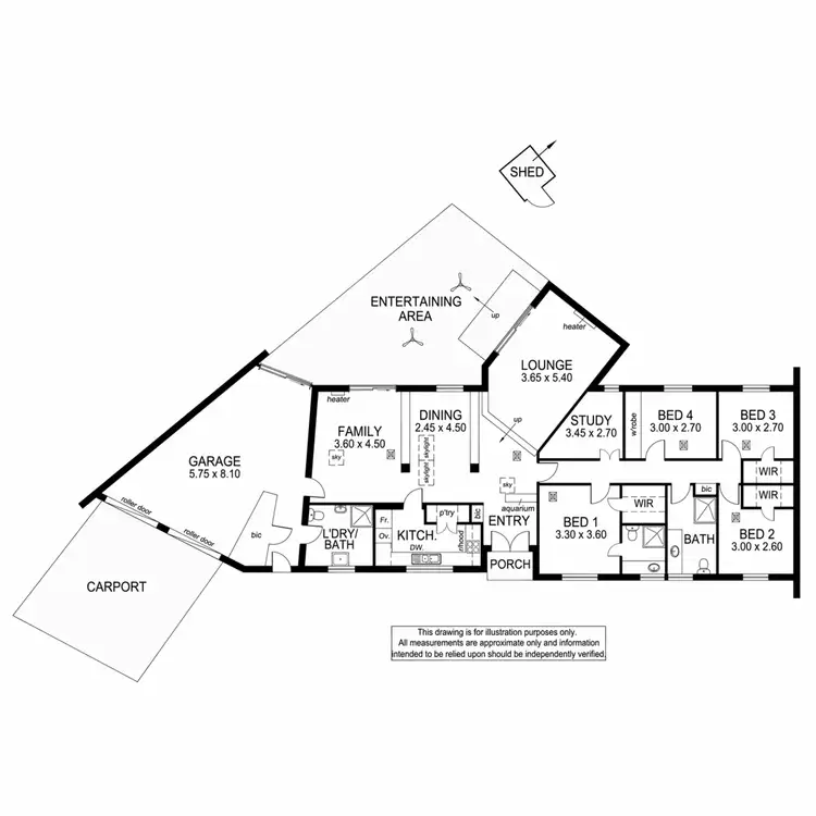 Floorplan of Homely house listing, 9 Saratoga Drive, Novar Gardens SA 5040