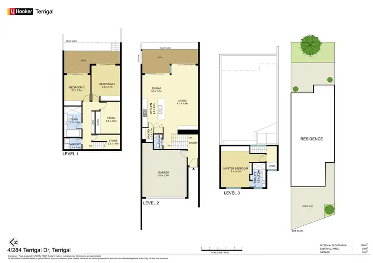 Floorplan of Homely townhouse listing, 4/284 Terrigal Drive, Terrigal NSW 2260