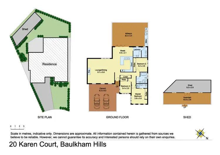 Floorplan of Homely house listing, 20 Karen Court, Baulkham Hills NSW 2153