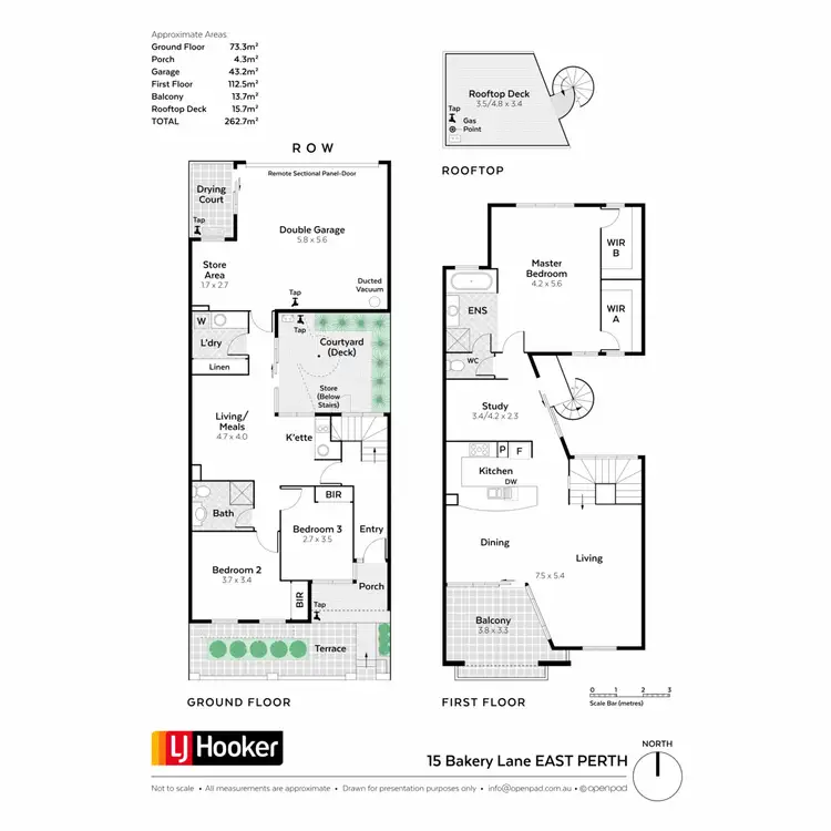Floorplan of Homely house listing, 15 Bakery Lane, East Perth WA 6004