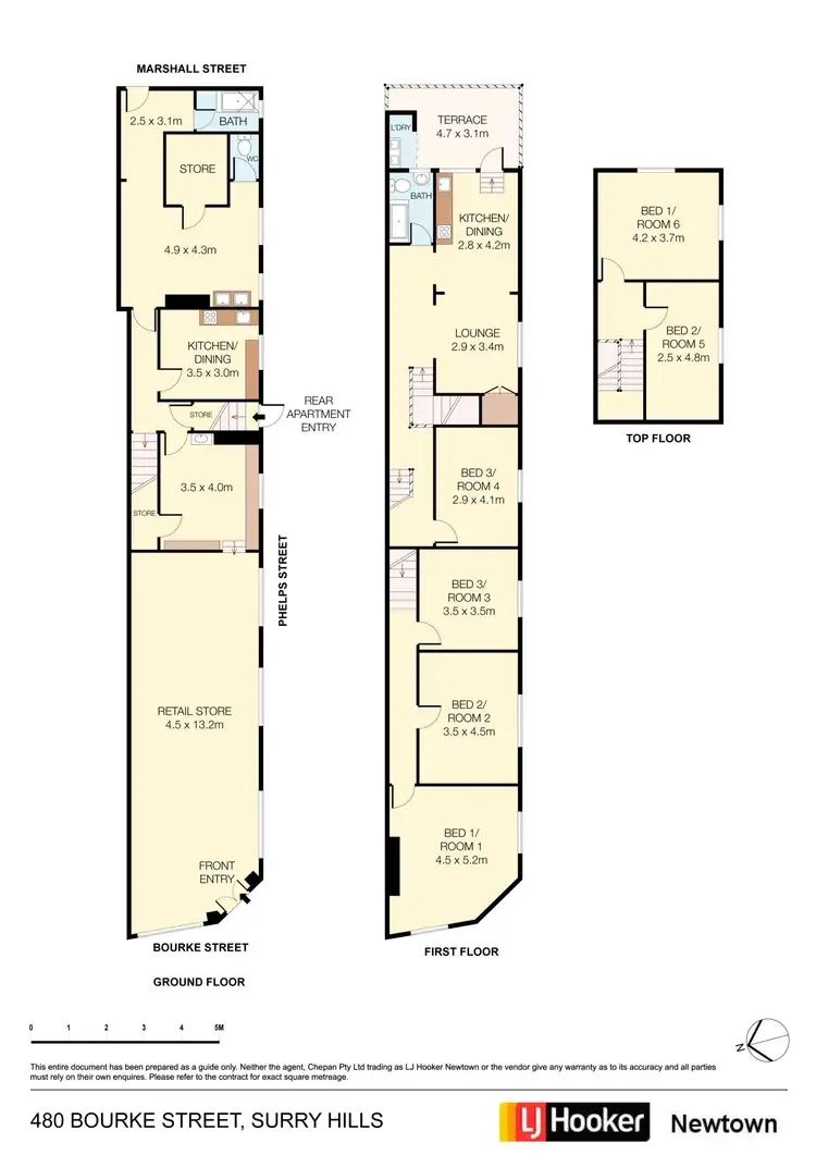 Floorplan of Homely house listing, 480 Bourke Street, Surry Hills NSW 2010