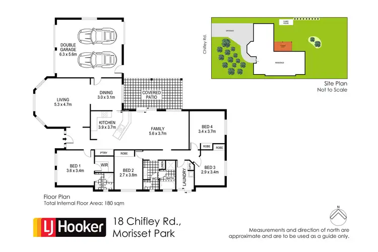 Floorplan of Homely house listing, 18 Chifley Road, Morisset Park NSW 2264