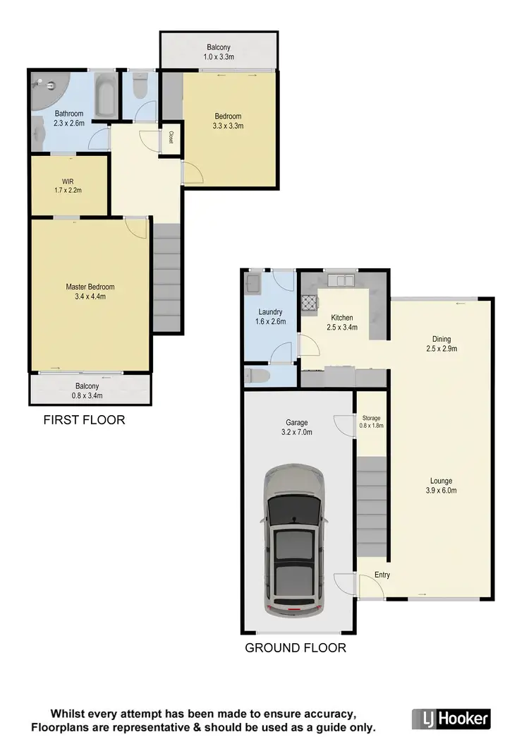 Floorplan of Homely townhouse listing, 18/22 Railton Street, Aspley QLD 4034