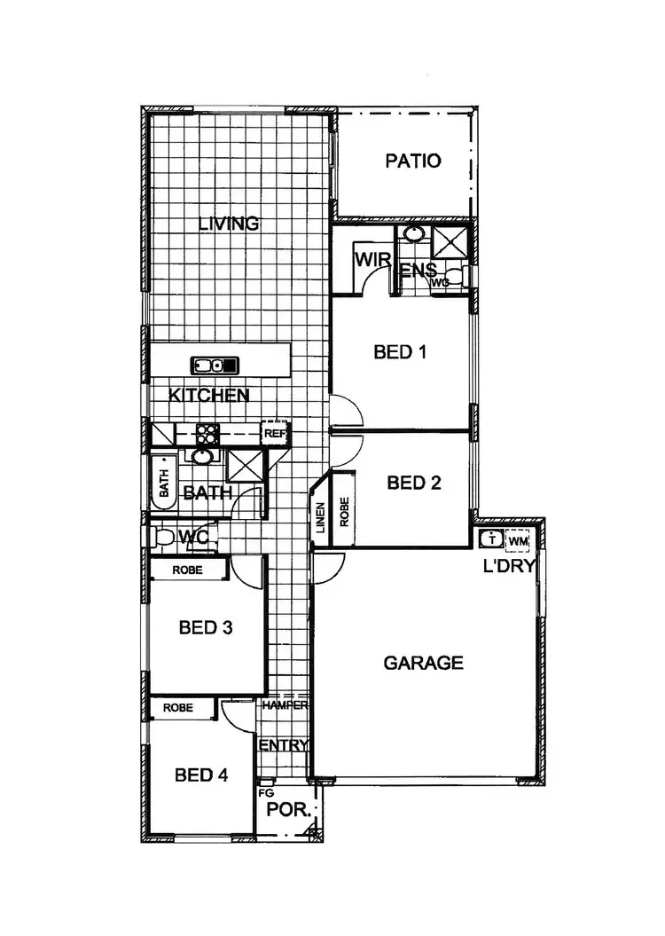 Floorplan of Homely house listing, 70 Olsen Circuit, Kallangur QLD 4503