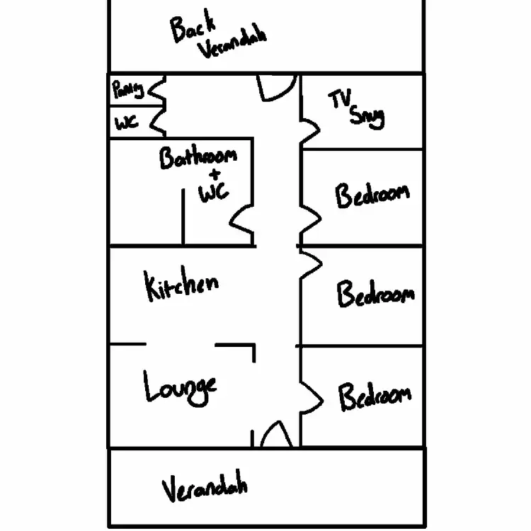 Floorplan of Homely house listing, 10 Railway Crescent, Pemberton WA 6260