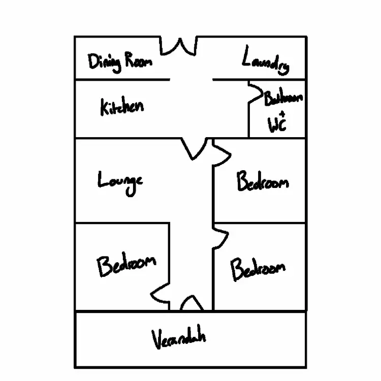 Floorplan of Homely house listing, 8 Railway Crescent, Pemberton WA 6260