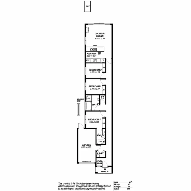 Floorplan of Homely house listing, 14A Carribean Terrace, Modbury Heights SA 5092