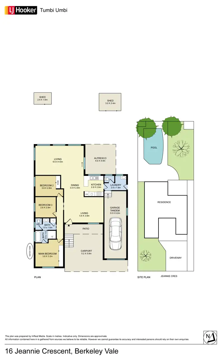 Floorplan of Homely house listing, 16 Jeannie Crescent, Berkeley Vale NSW 2261